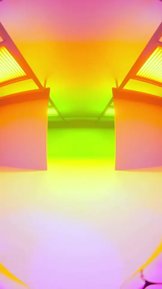 Iridescent room